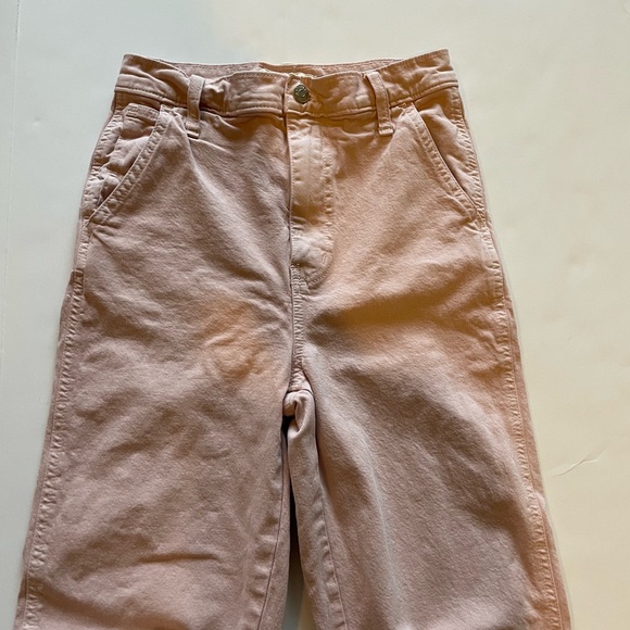 Madewell Straight Leg Jeans in Blush Pink - Picture 4 of 9